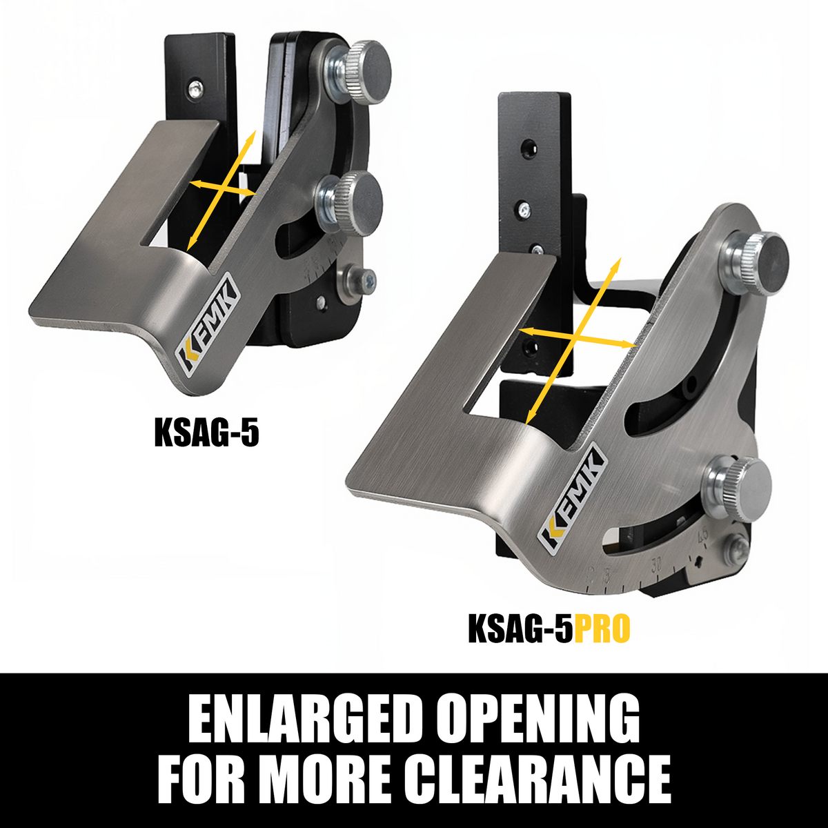 KFMK KSAG-5 Pro Angle Guide for 1x30 Belt Sander with Angle Plate