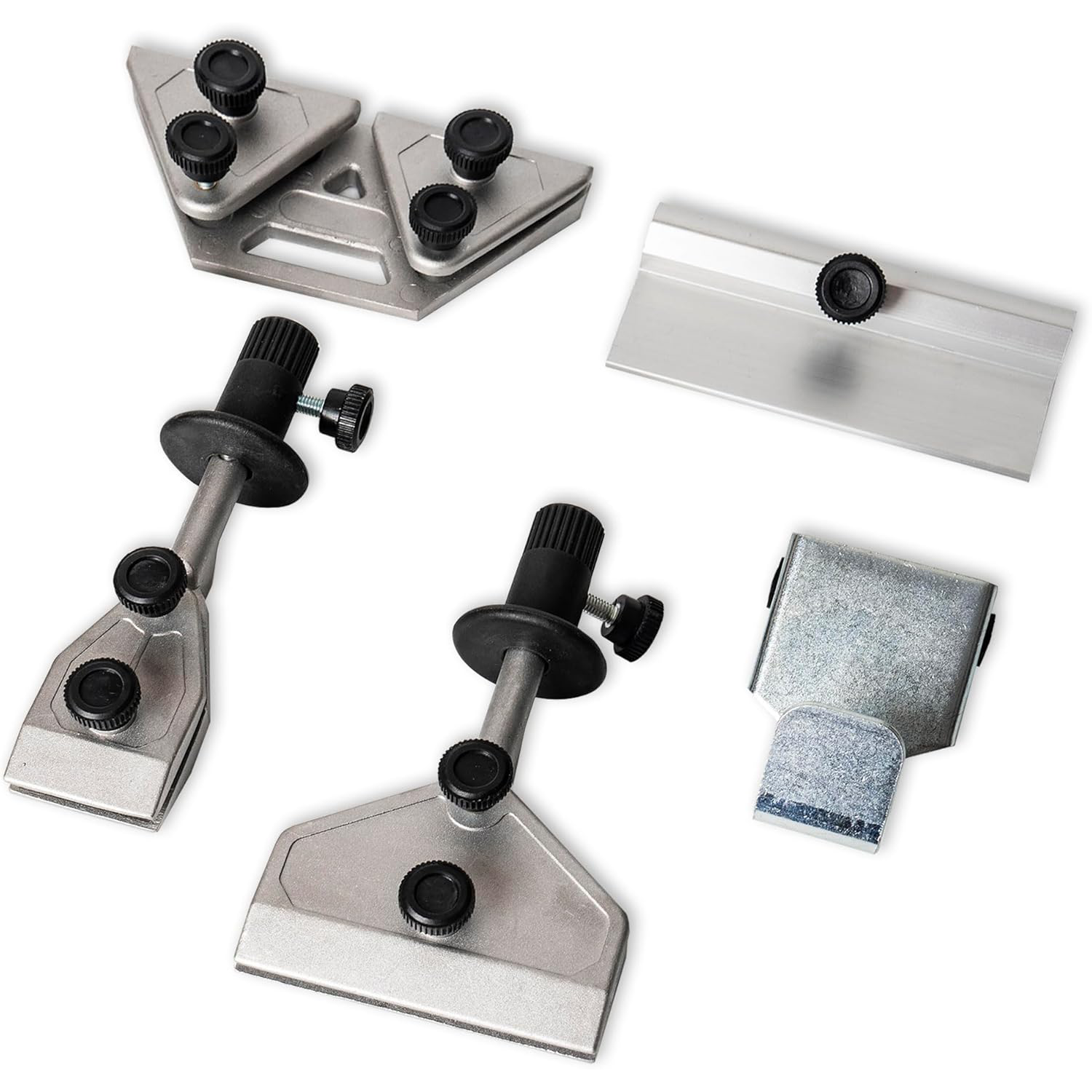 Sharpening Accessory Kit for Wet Sharpening System, Long knife Jig, Short Knife JIg, Axe Jig, and scissors jig, Compatible with Tormek, Wen, KFMK, Bucktool, Jet Wet Sharpener and Bench Grinders