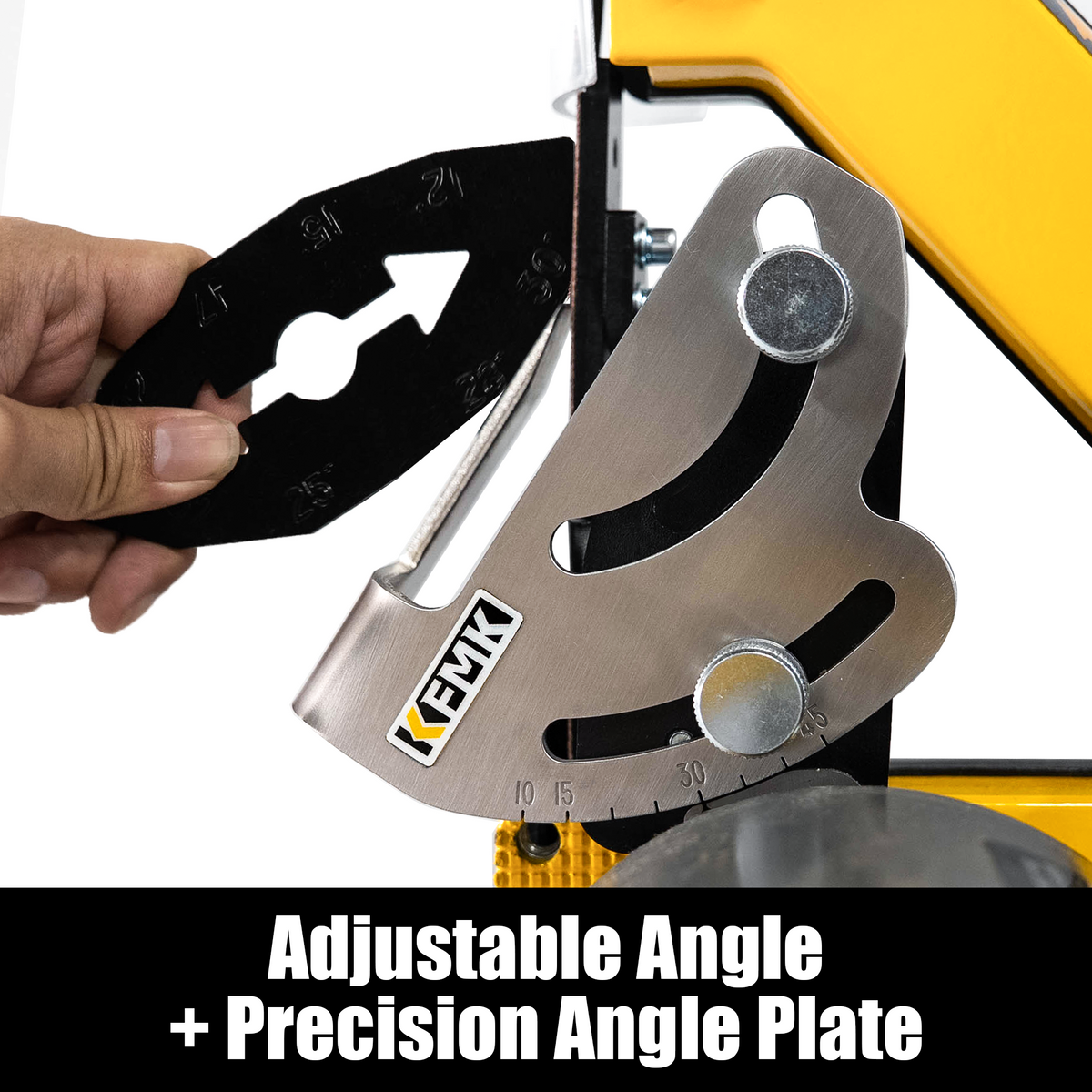 KFMK KSAG-5 Pro Angle Guide for 1x30 Belt Sander with Angle Plate