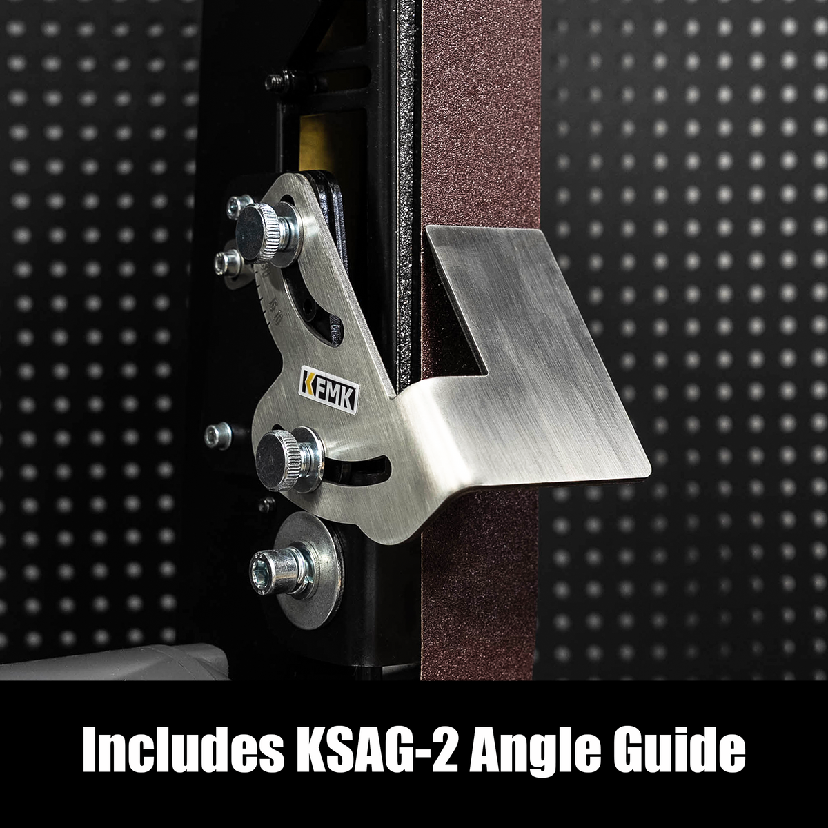 KFMK 2” x 42” Low Speed Belt Sander& Buffer Polisher Combo with KSAG-2