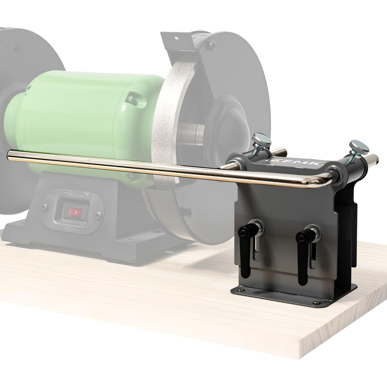 Bench Grinder Mounting Set for Tormek, KFMK Sharpening Jigs, Supporting Arm for Sharpening System, Bench Grinder Universal Support for Sharpening Jigs