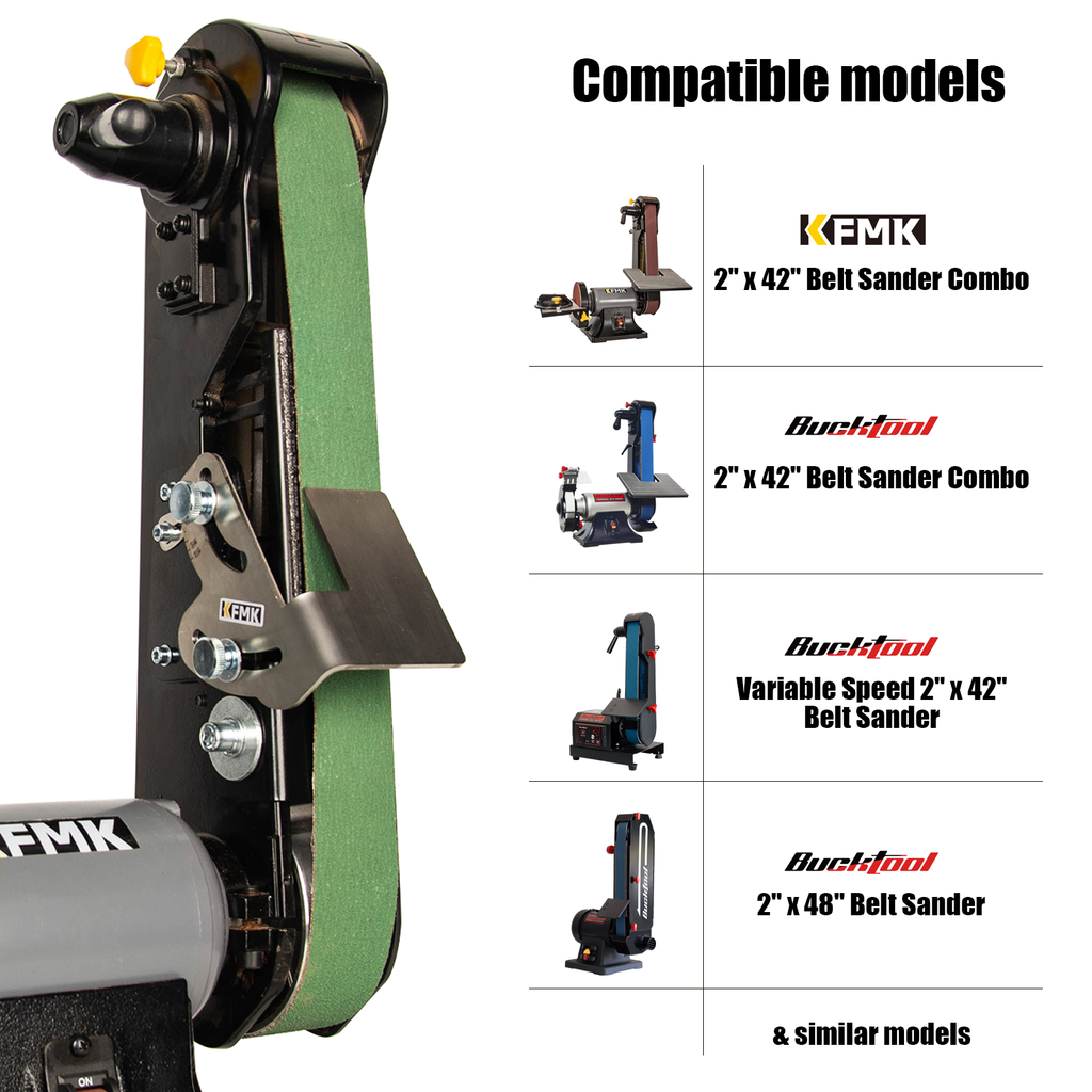KFMK Belt Sander Angle Guide for 2 inch Belt Sander, KSAG-2