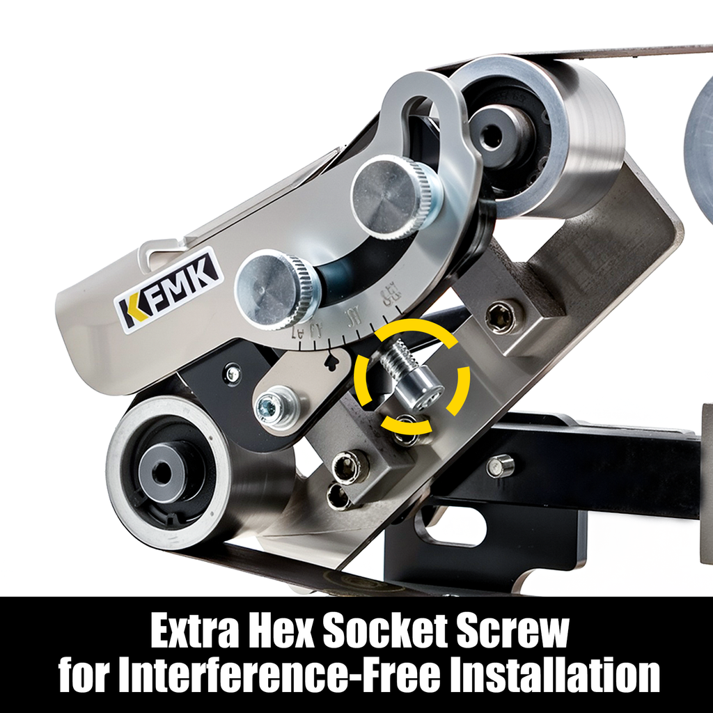 KFMK Belt Sander Angle Guide, Knife Sharpening Angle Guide for 1 x 30 inch Belt sander for Vevor, Bucktool, Wen, KSAG5