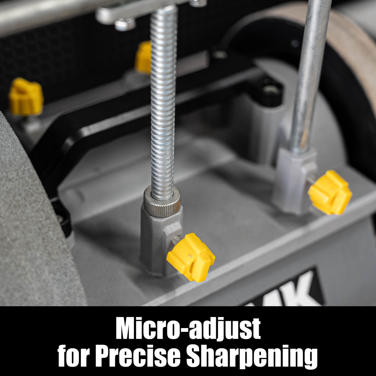 KFMK Universal Extended Knife Sharpening Support Jig 17.2" with Precision Micro-Adjustment, Sharpening Jig Fit for Tormek T-8 T-7 T-4 T-3 & older models, Extra Long Stabilizer Bar