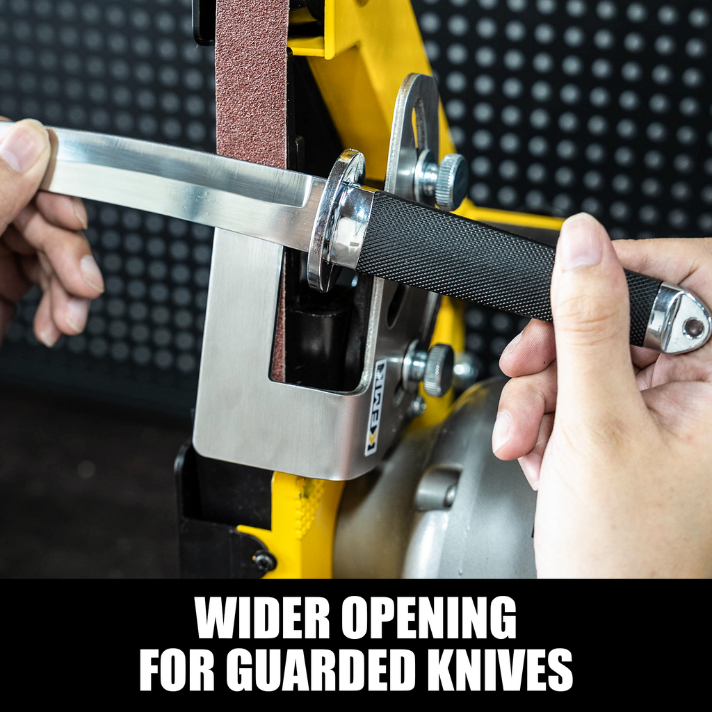 KFMK KSAG-5 Pro Angle Guide for 1x30 Belt Sander with Angle Plate