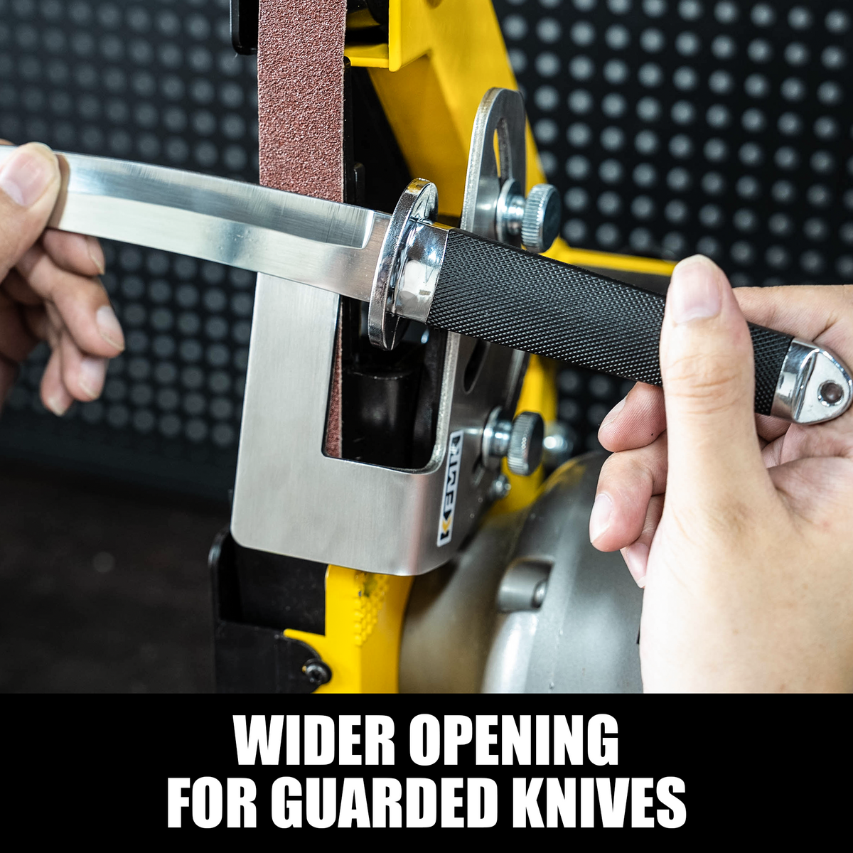 KFMK KSAG-5 Pro Angle Guide for 1x30 Belt Sander with Angle Plate