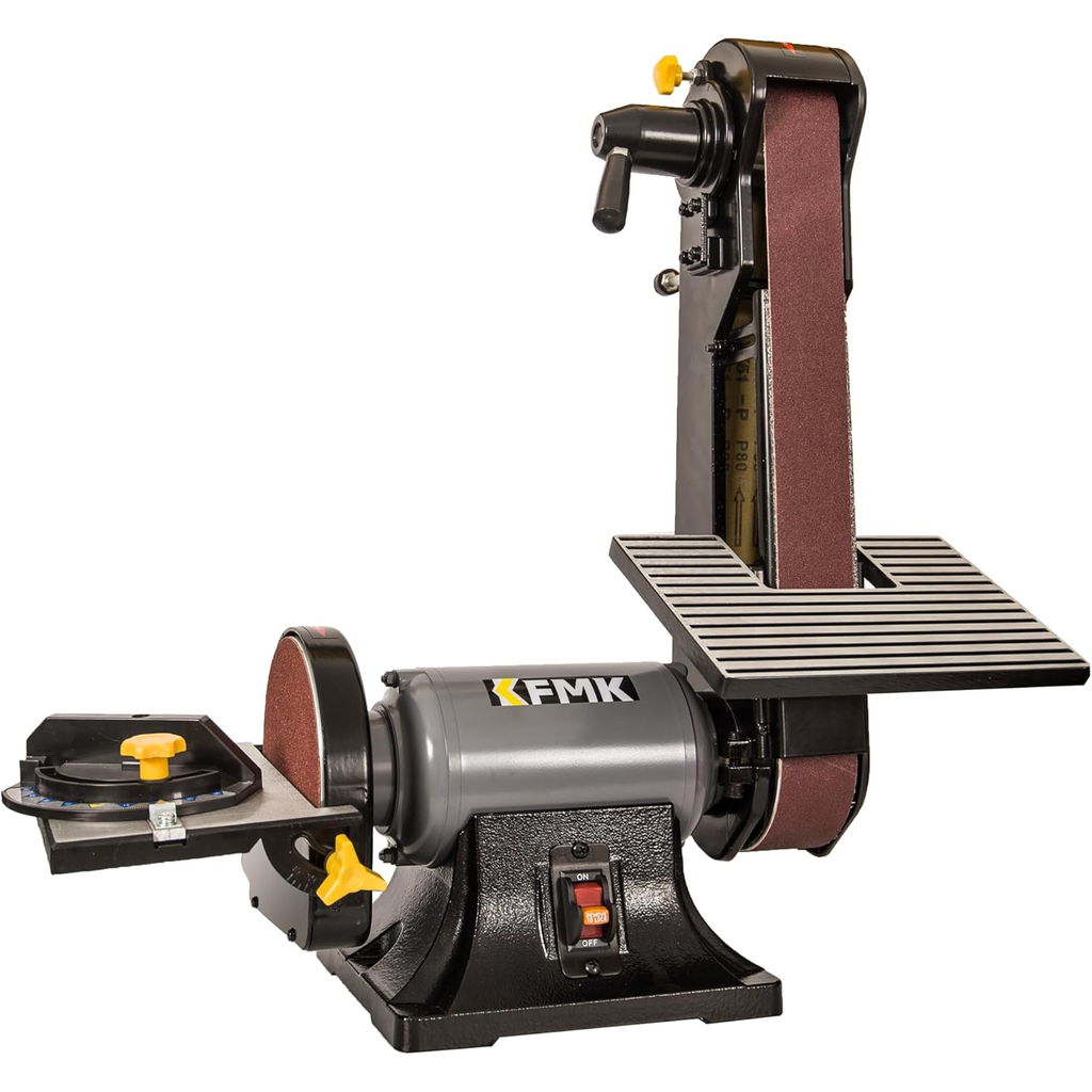 2x42 in. Belt Sander & 6" Disc Sander Combo, 3.5Amp Bench & 1/2HP Belt Sander
