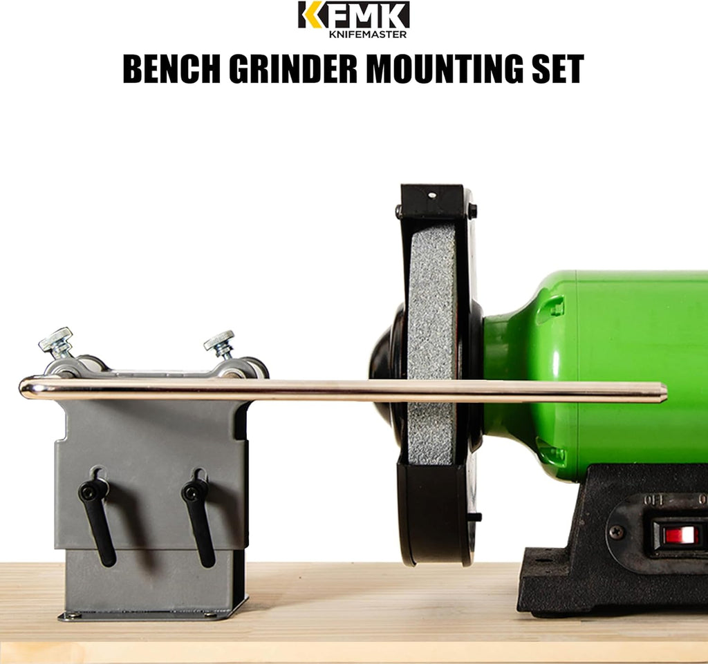 Bench Grinder Mounting Set for Tormek, KFMK Sharpening Jigs, Supporting Arm for Sharpening System, Bench Grinder Universal Support for Sharpening Jigs
