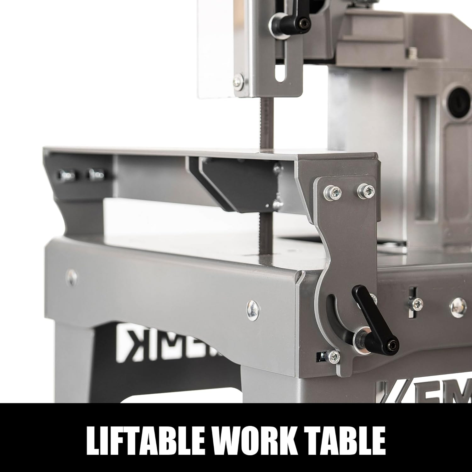10A Variable Speed Metal Band Saw with Large Workbench, 5" Cutting Capacity, Adjustable Speed 137-472 FPM