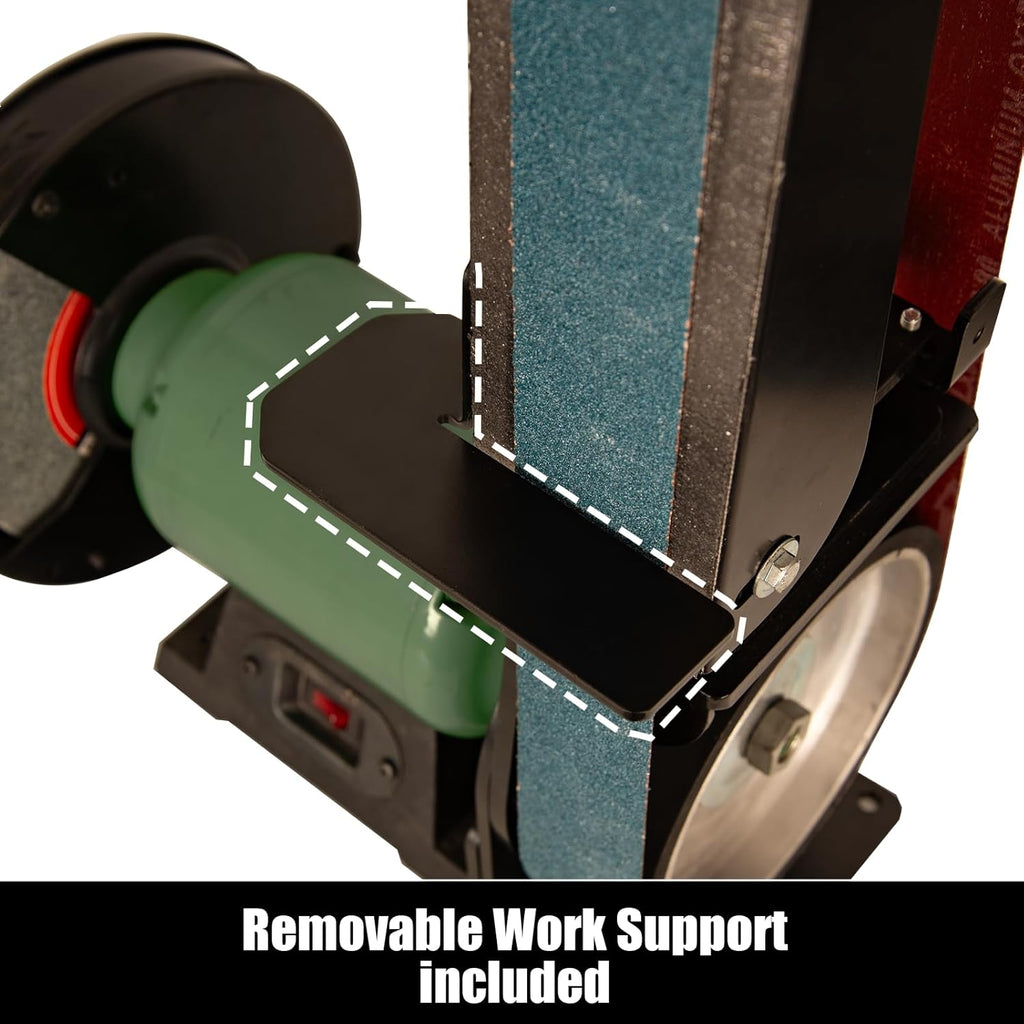 2"x 72" Belt Sander Attachment for Bench Grinder, 2x72-inch Belt for 8"/10" inch Bench Grinder, BS722