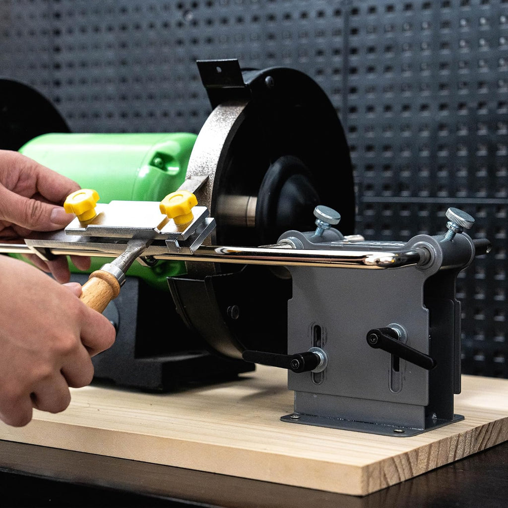 Bench Grinder Mounting Set for Tormek, KFMK Sharpening Jigs, Supporting Arm for Sharpening System, Bench Grinder Universal Support for Sharpening Jigs